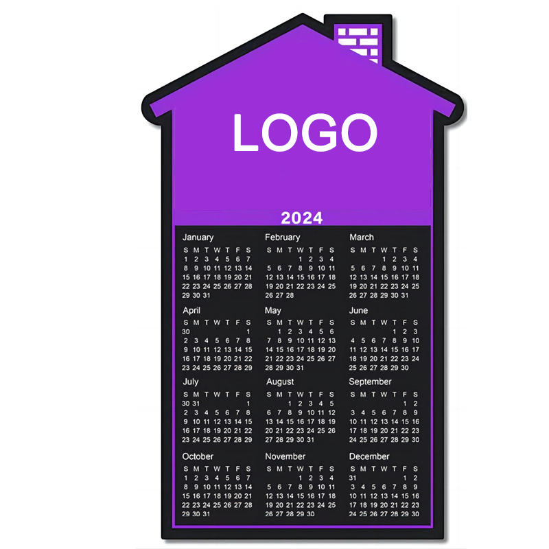 Custom House Shape Calendars(3.75" x 6.12") 1