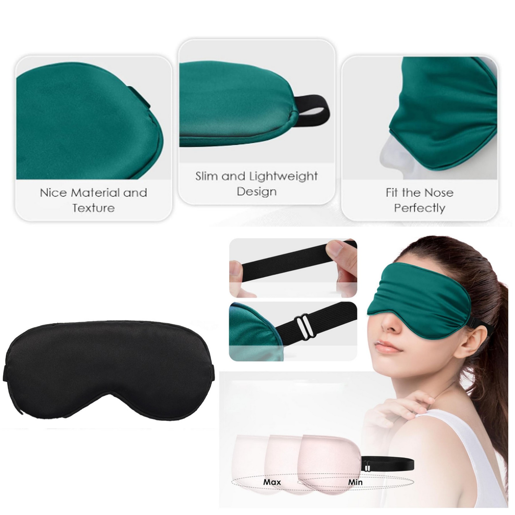 Double-Sided Silk Eye Mask For Sleeping 3