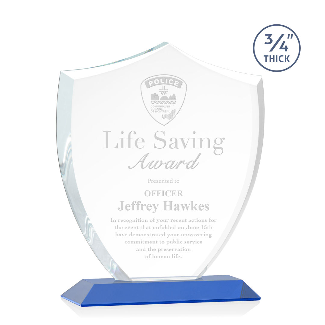 Scudo Shield Award - Blue 12