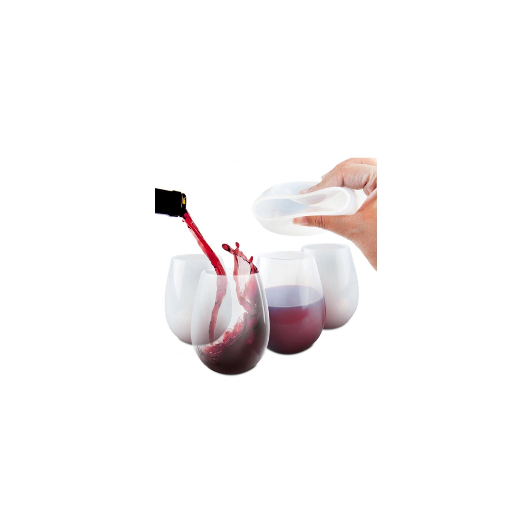 14oz. Silicone Wine Glass 4