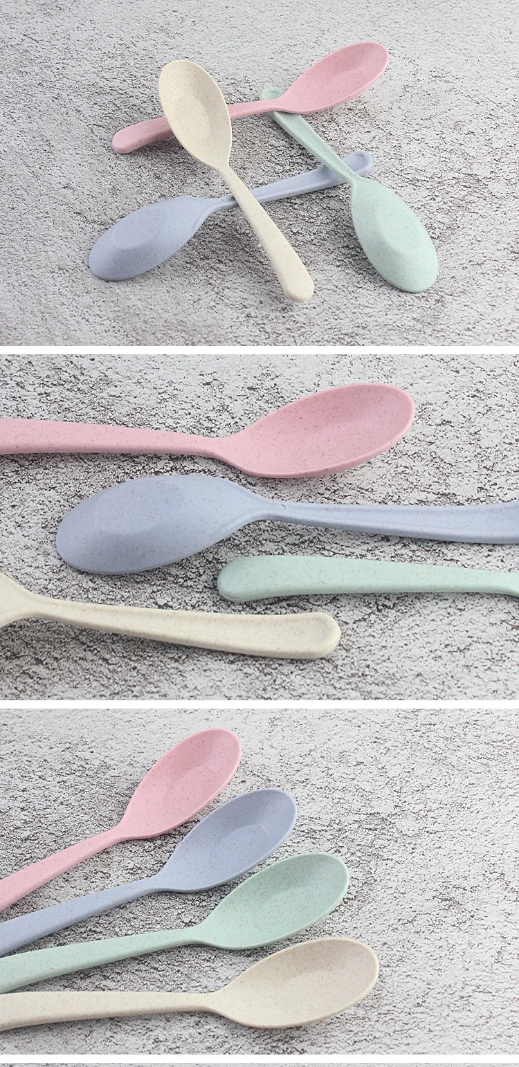 Wheat Straw Utensils Set 9