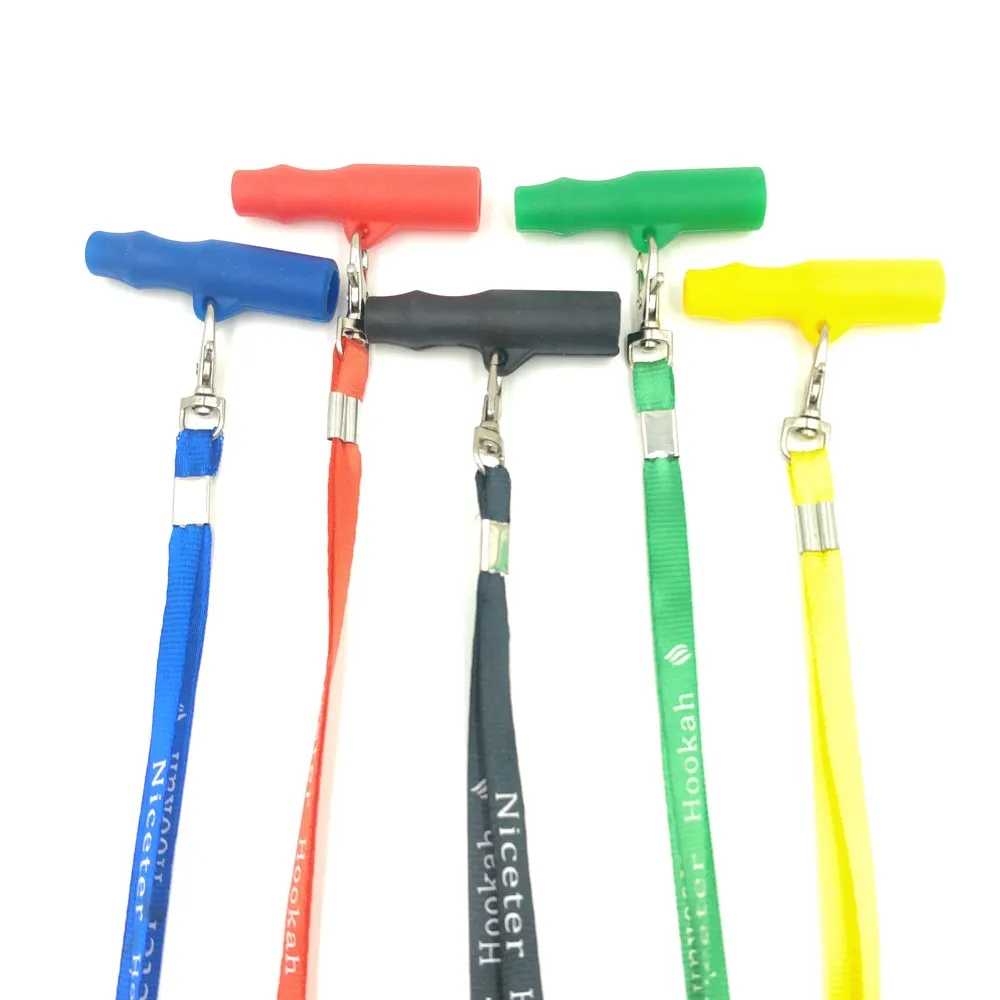 Hookah Mouthpieces Shisha Mouth Tips with Hang Rope Silicone 1