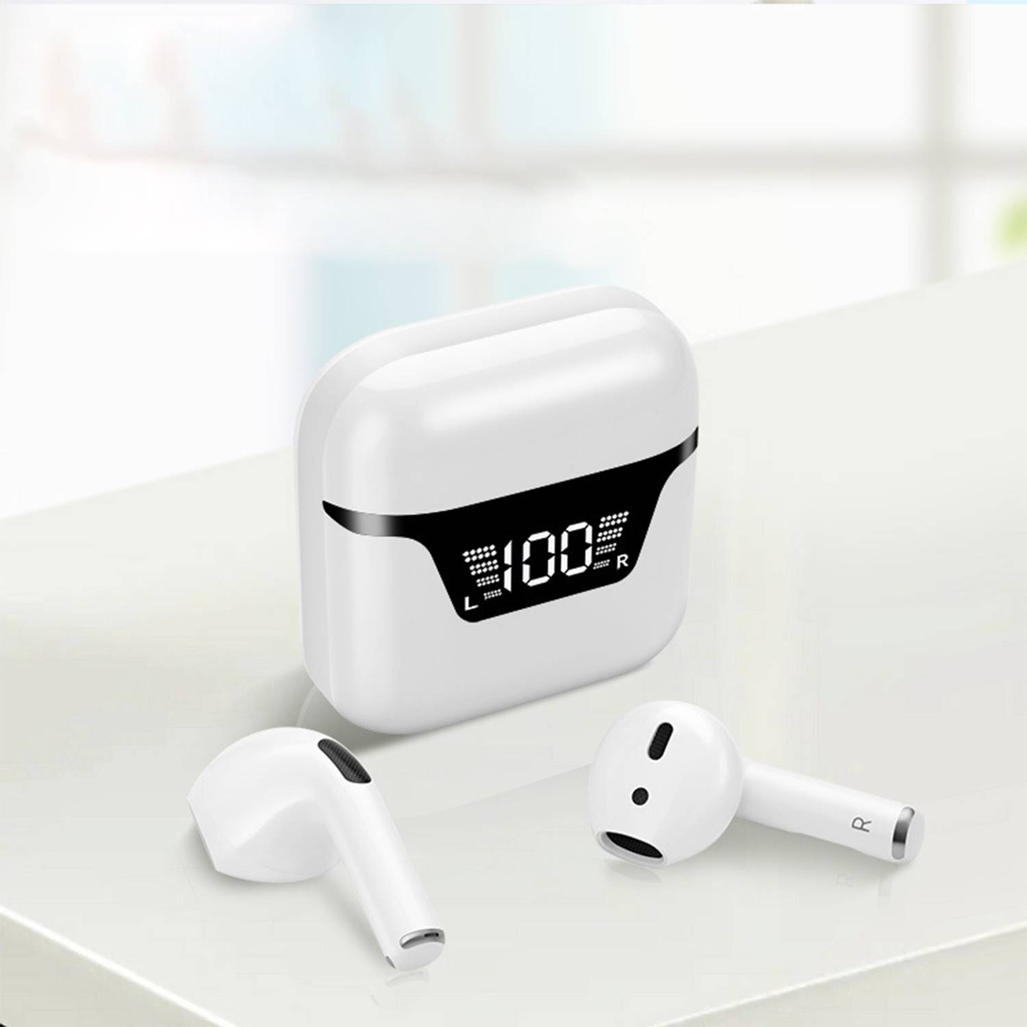 Wireless Noise Canceling Bluetooth 5.2 Earbuds Semi-in-ear 3