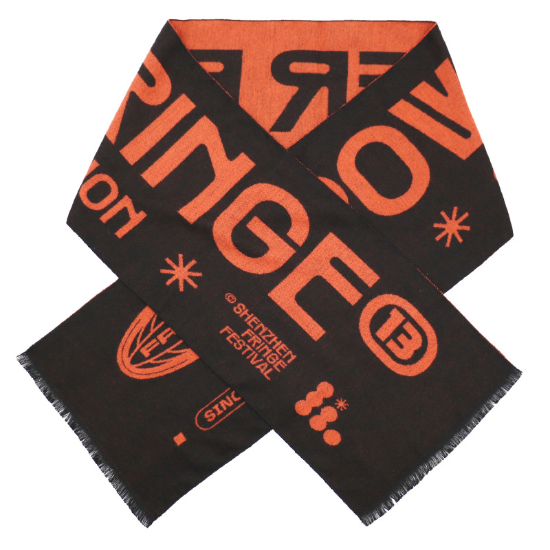 Length of the scarf is 70 4/5 inch Imitation cashmere scarf 2