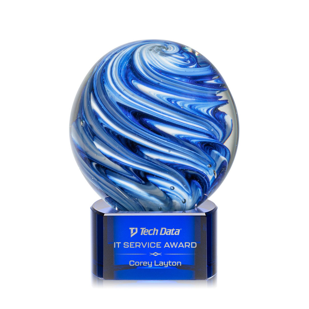 Naples Award on Paragon Base - Blue 5