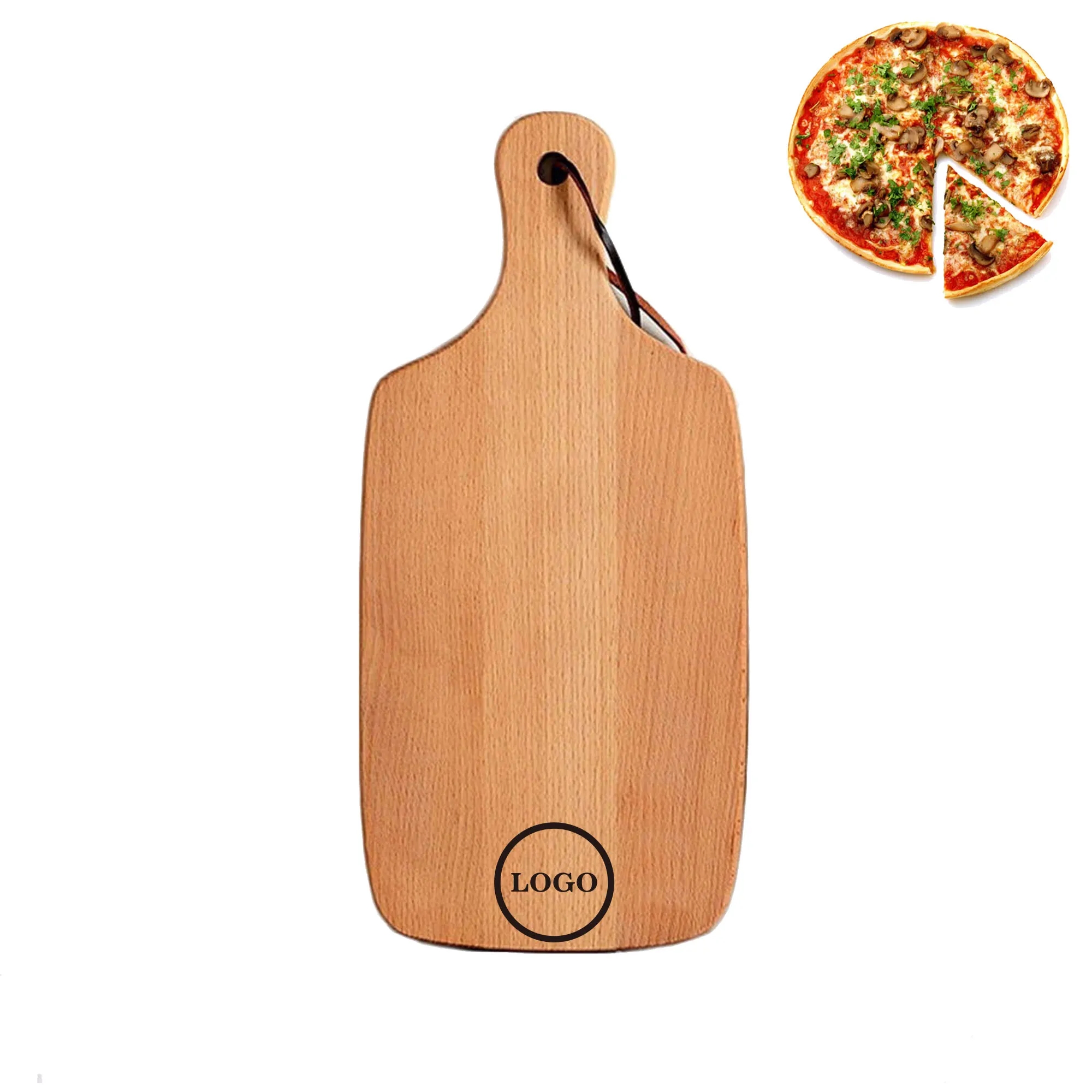 Rectangle Beech Pizza Paddle 7
