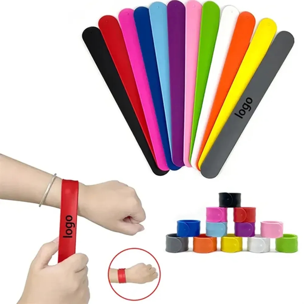 Custom Silicone Slap Wristband 10