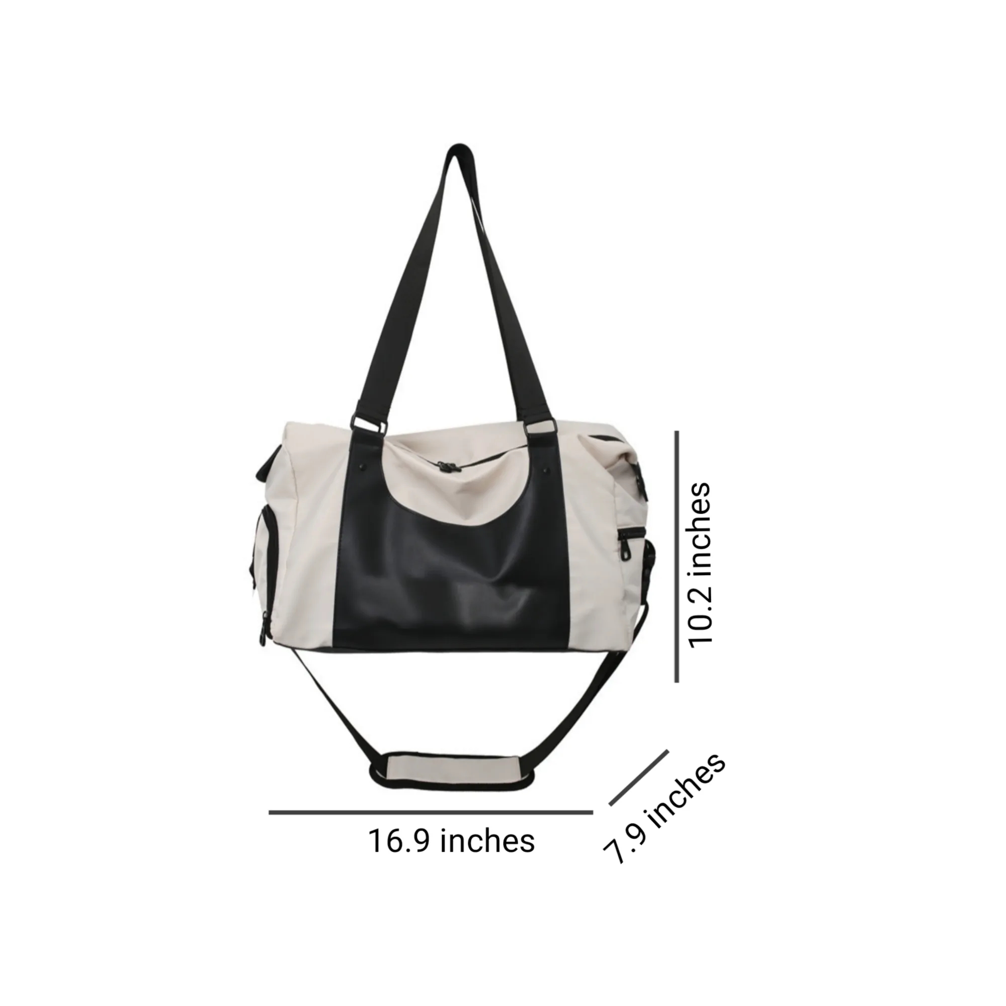 Large Capacity Storage Bag With Dry and Wet Separation, custom duffel bag with logo imprint 3