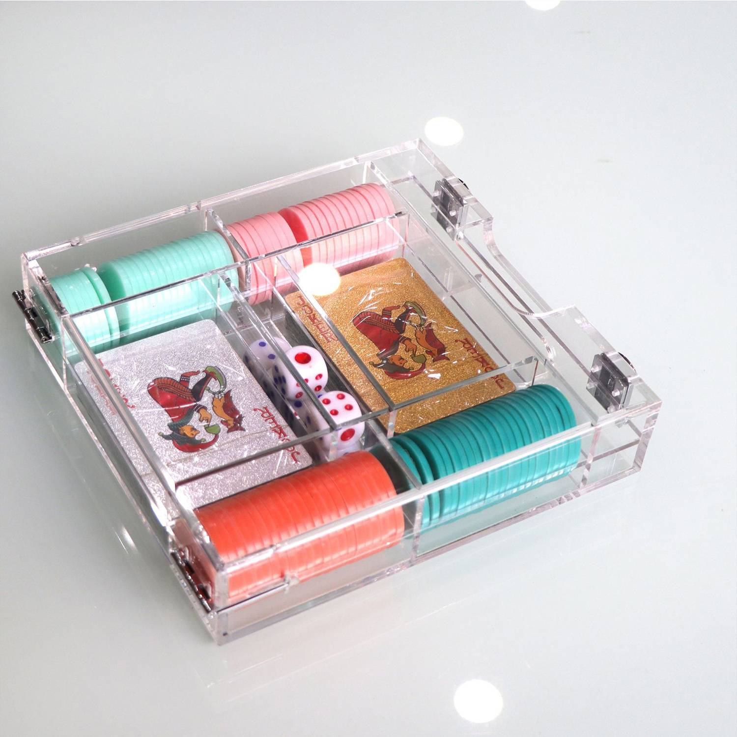Acrylic Playing Card Box 3