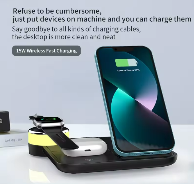 Wireless Charging Phone Pad for Travel 3