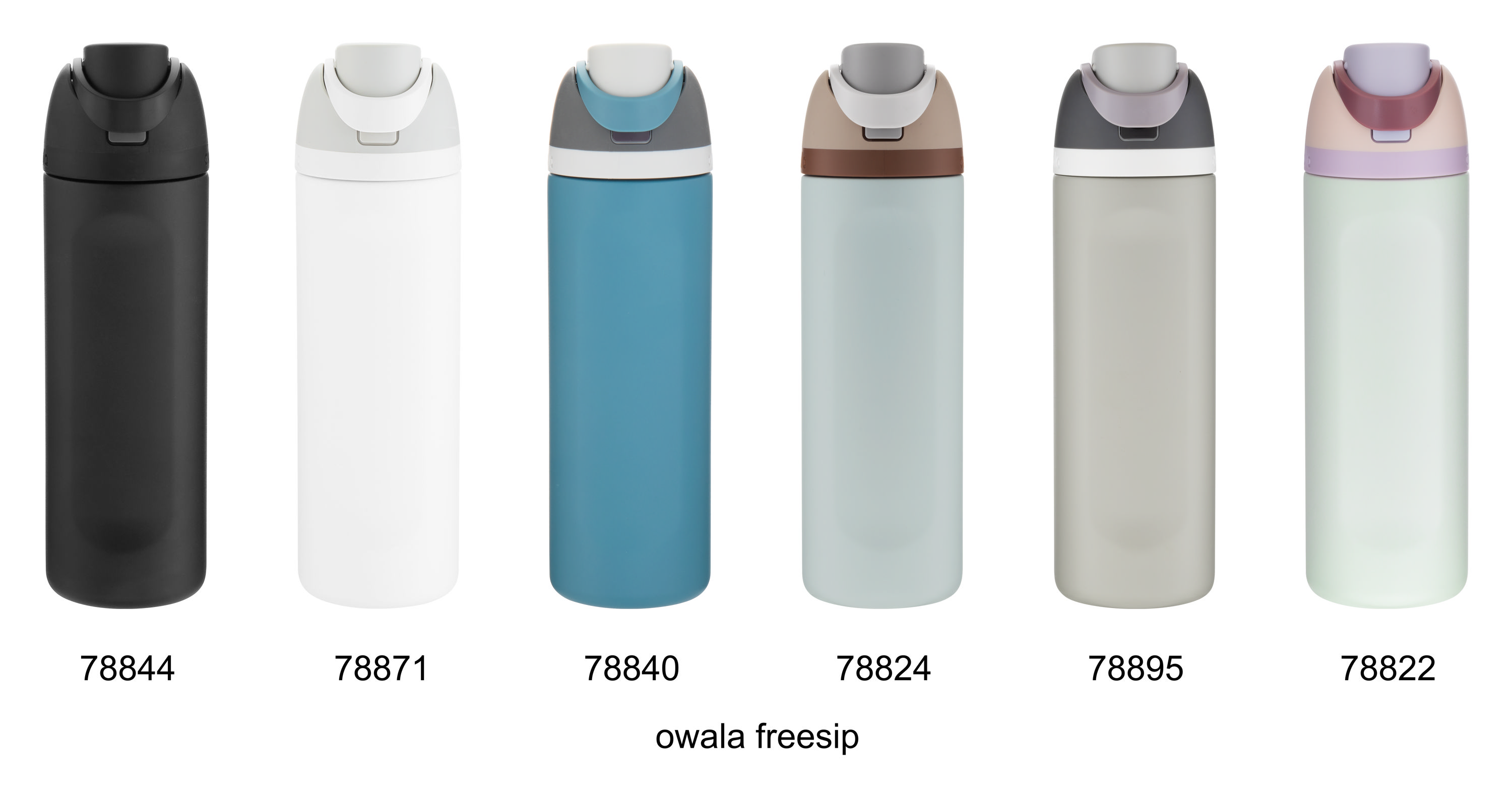 24 oz owala freesip, custom water bottle with logo imprint 8