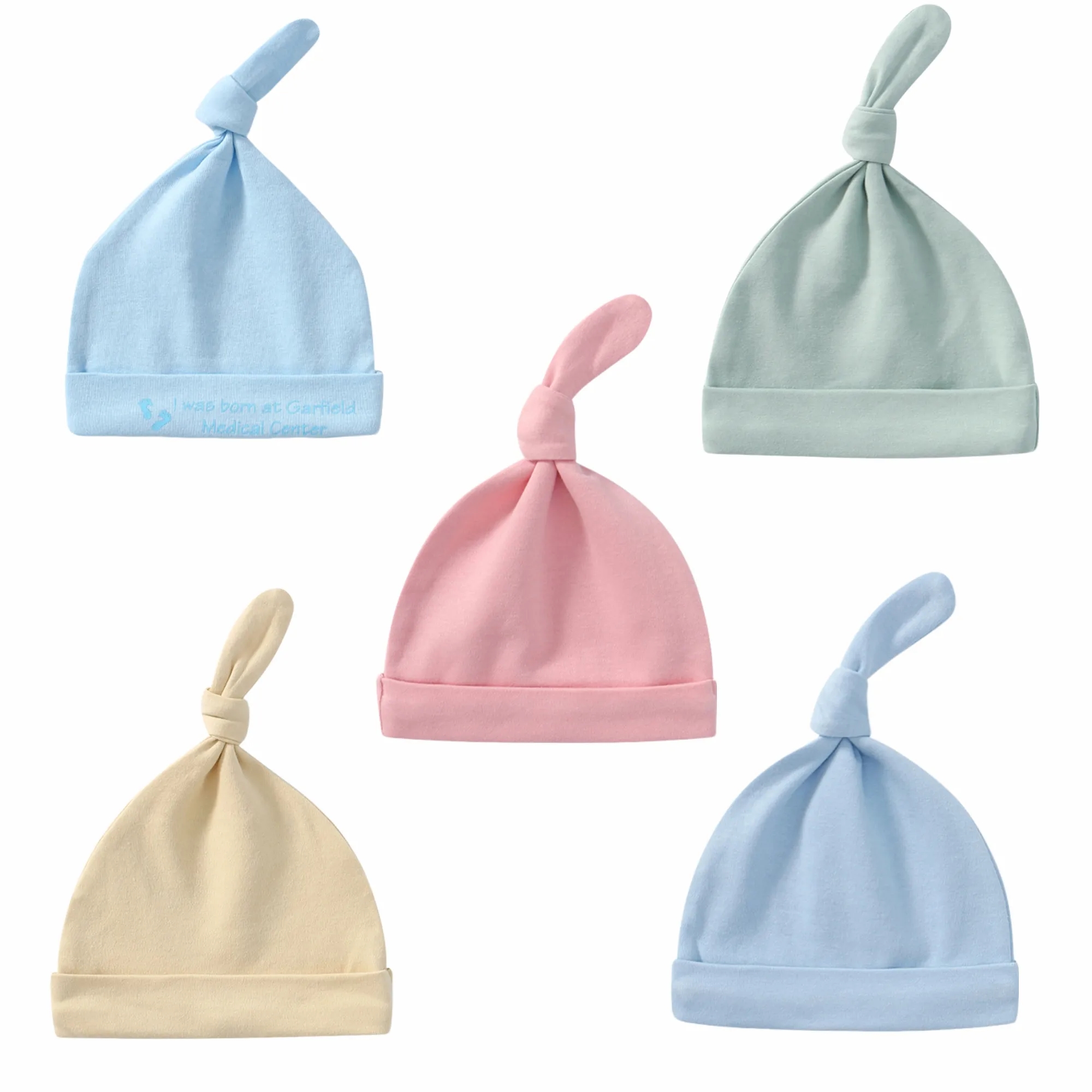 Newborn Soft Cotton Knotted Hat 4