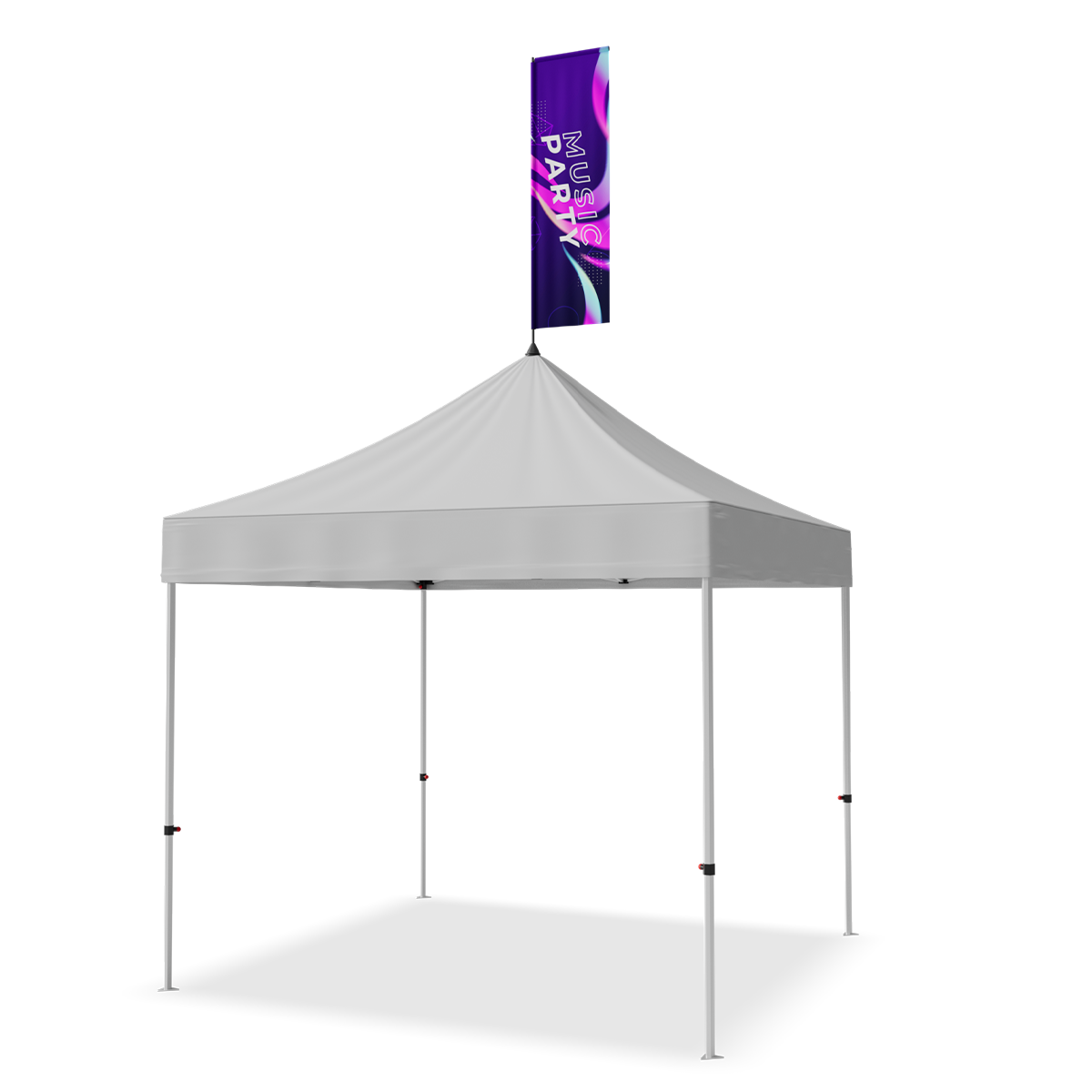 5ft Tent Peak Flag 2