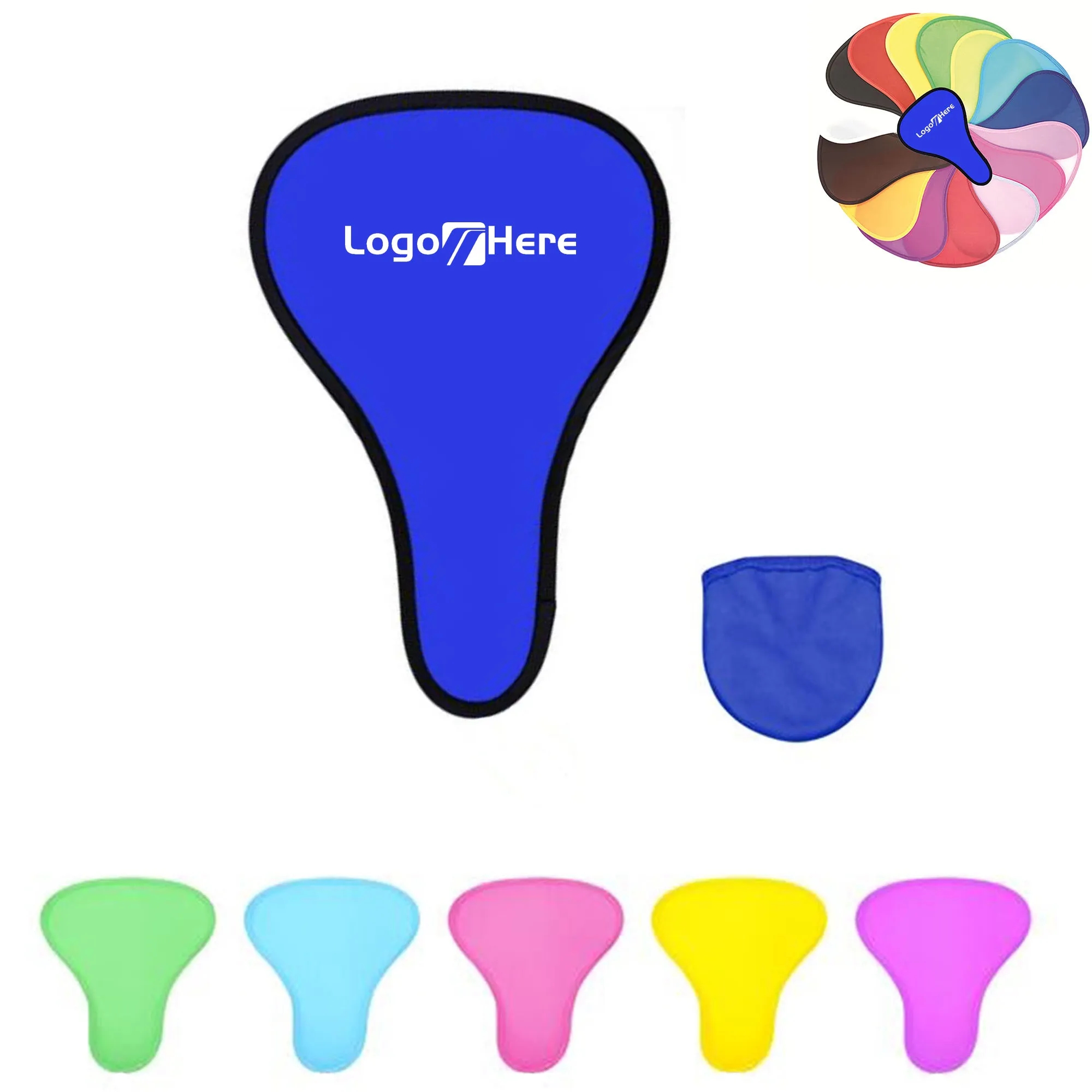 Cyclone Folding Polyester Fan With Pouch 4