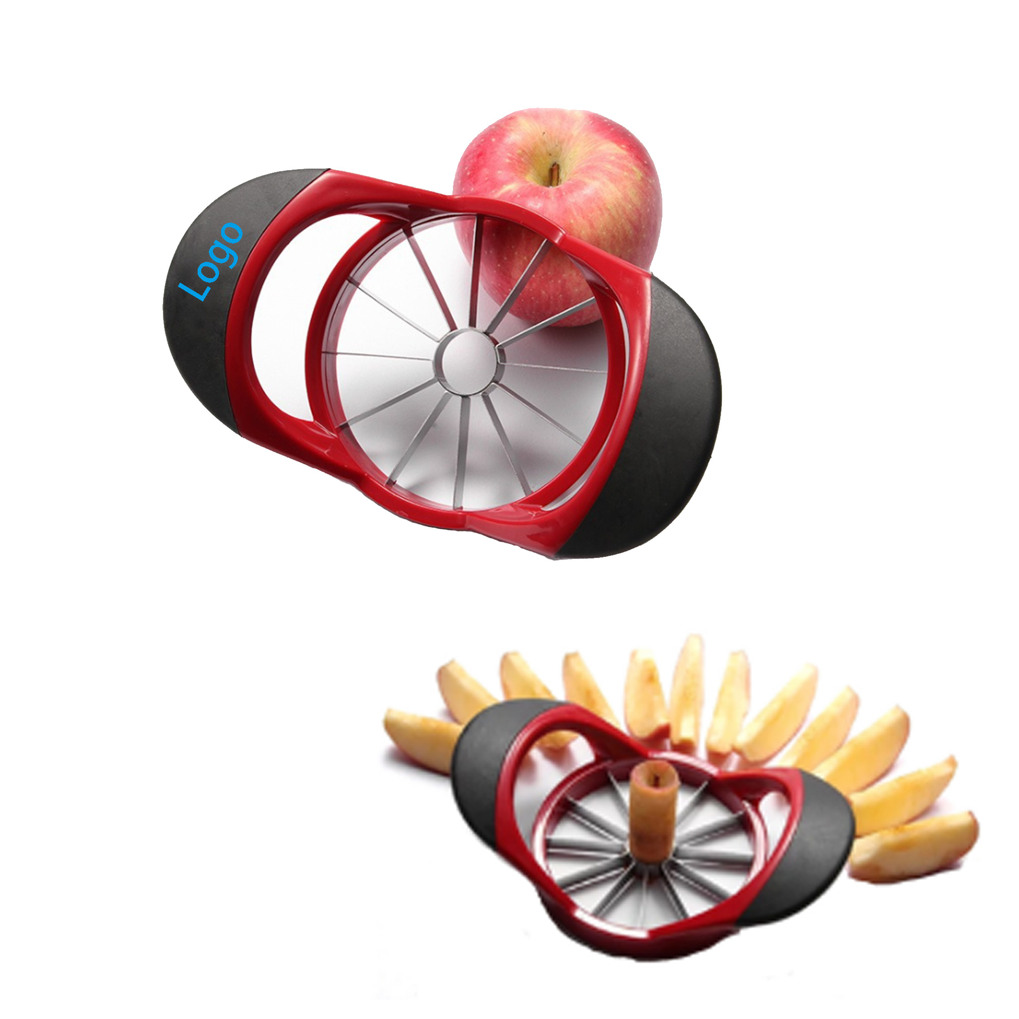 Stainless Steel Fruit Slicer 12 Pieces 2