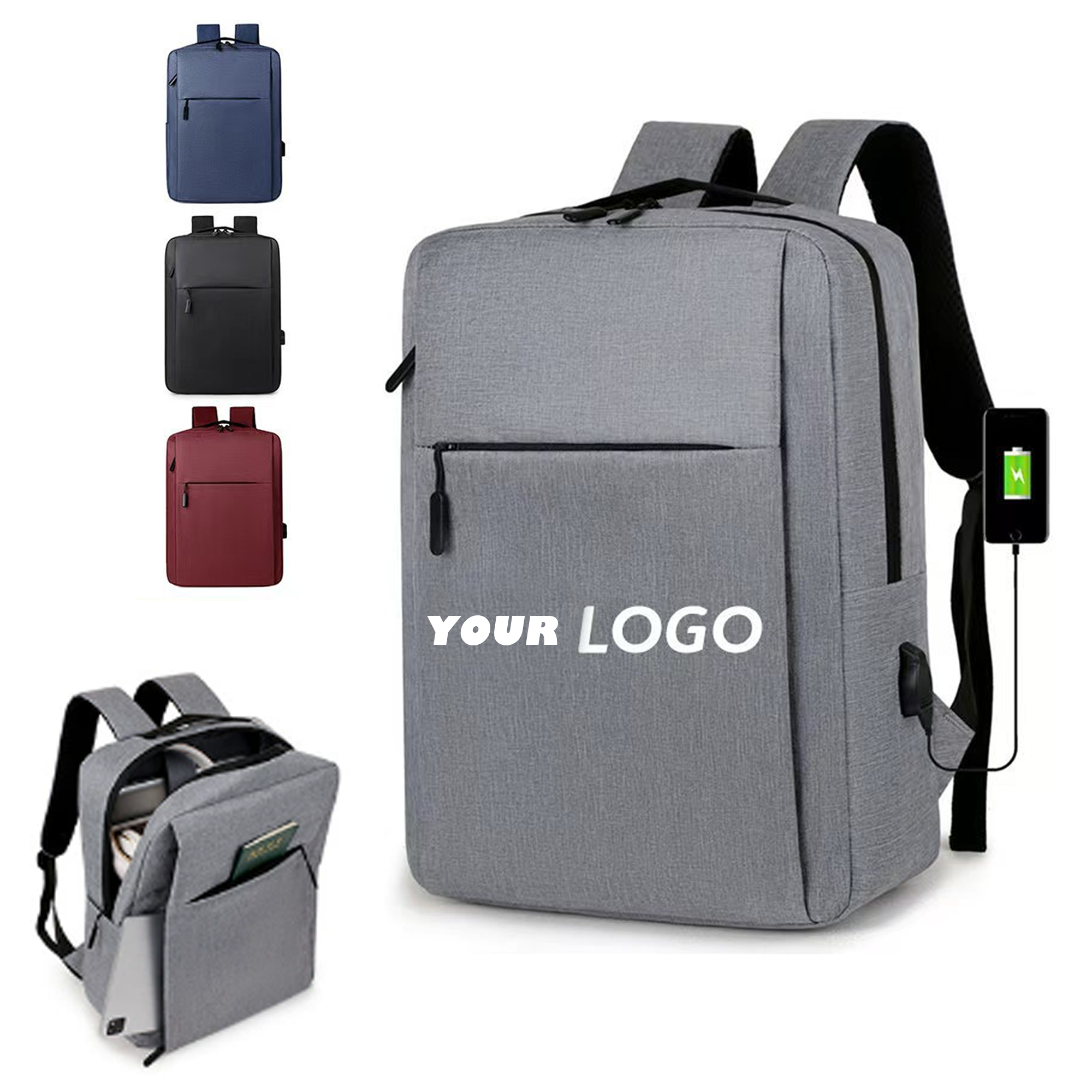 Business Travel Laptop Casual Backpack 2