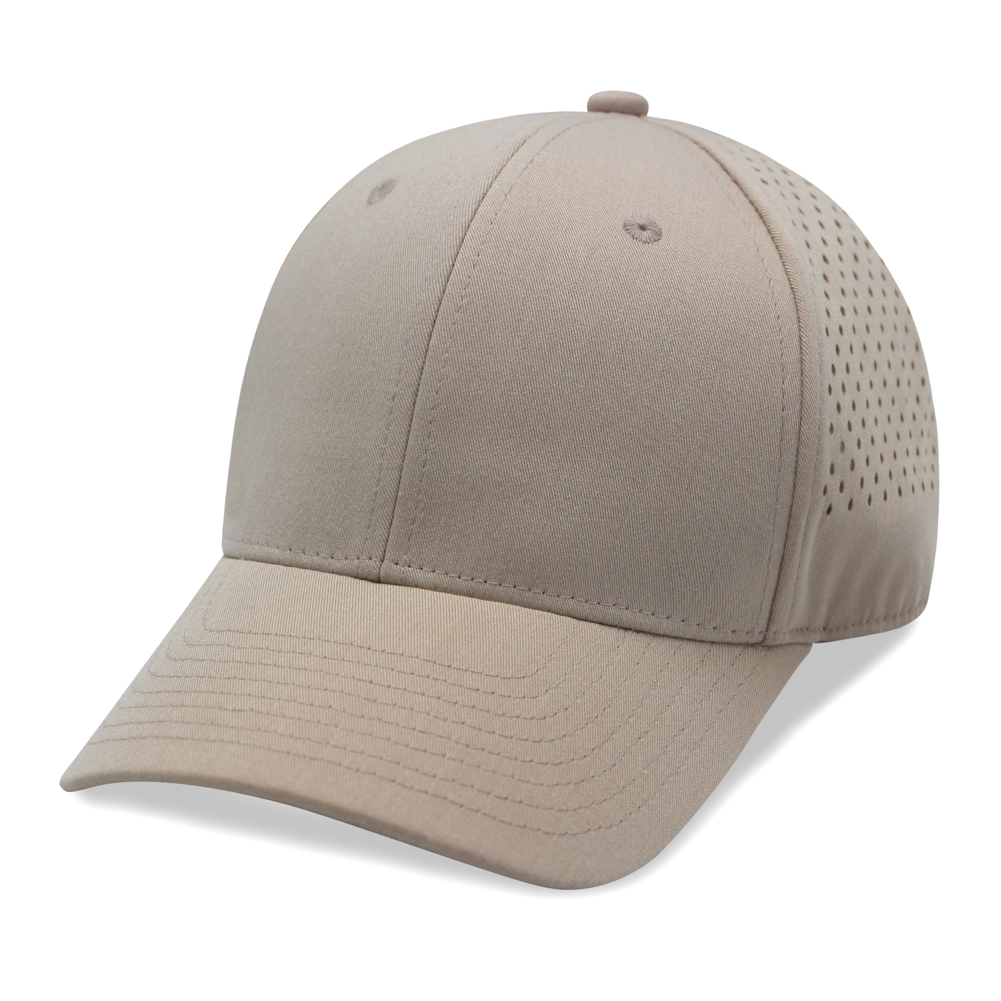 Athletic Trucker Cap Laser Cut Mesh Back