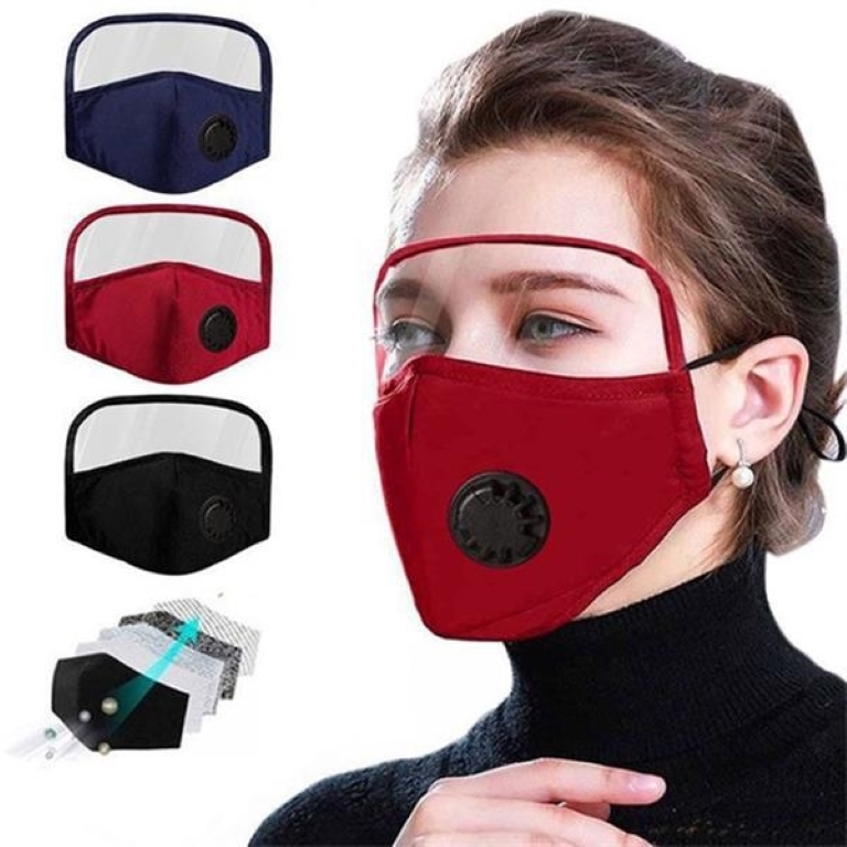 Eye Protection Integrated Masks With Face shields 6