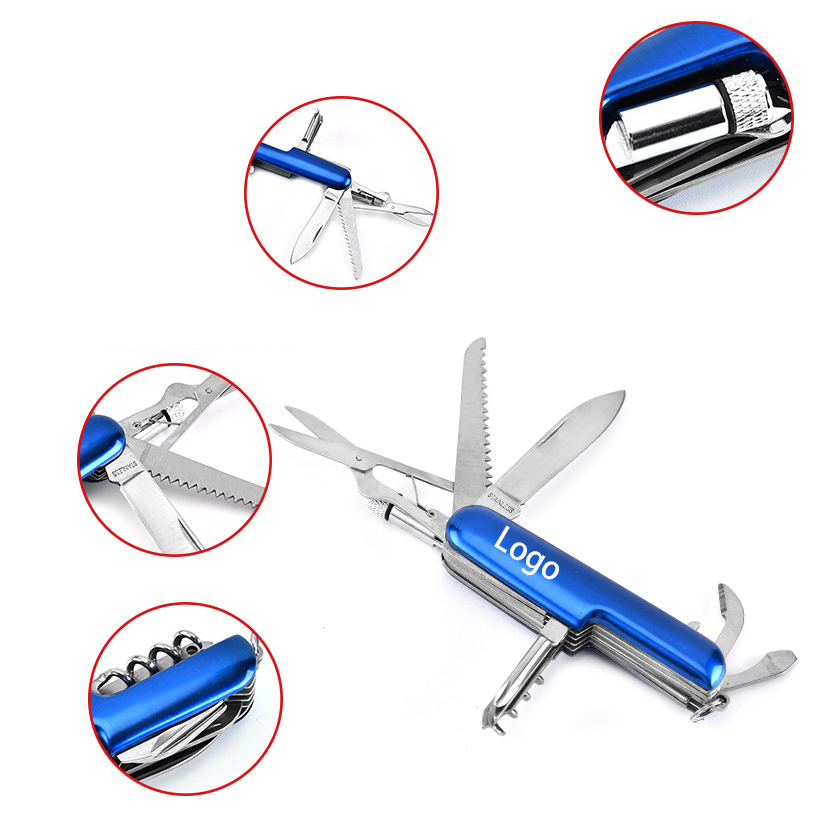 Multi-Function Tool Pocket Knife with Flashlight 2