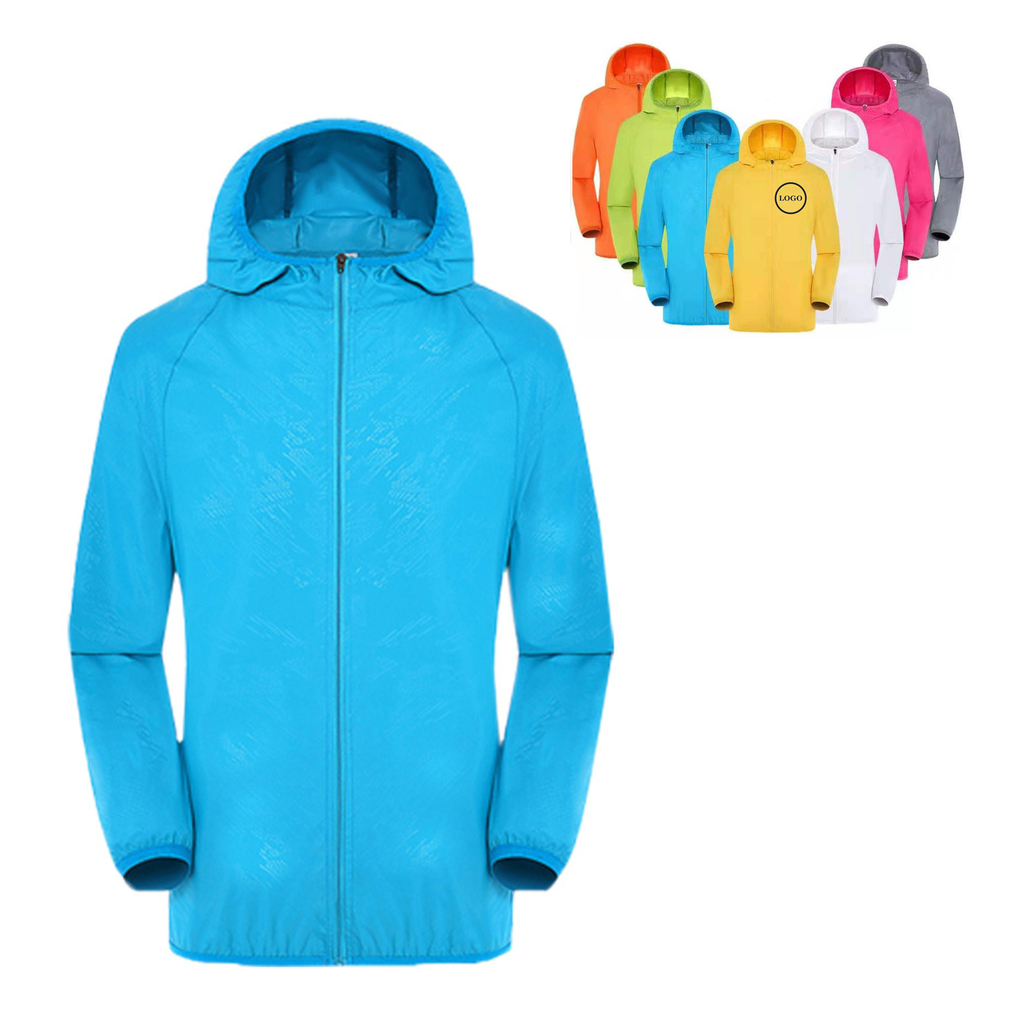 Rush Servise Adult UV Protect Quick Dry Windproof Skin Coat 2