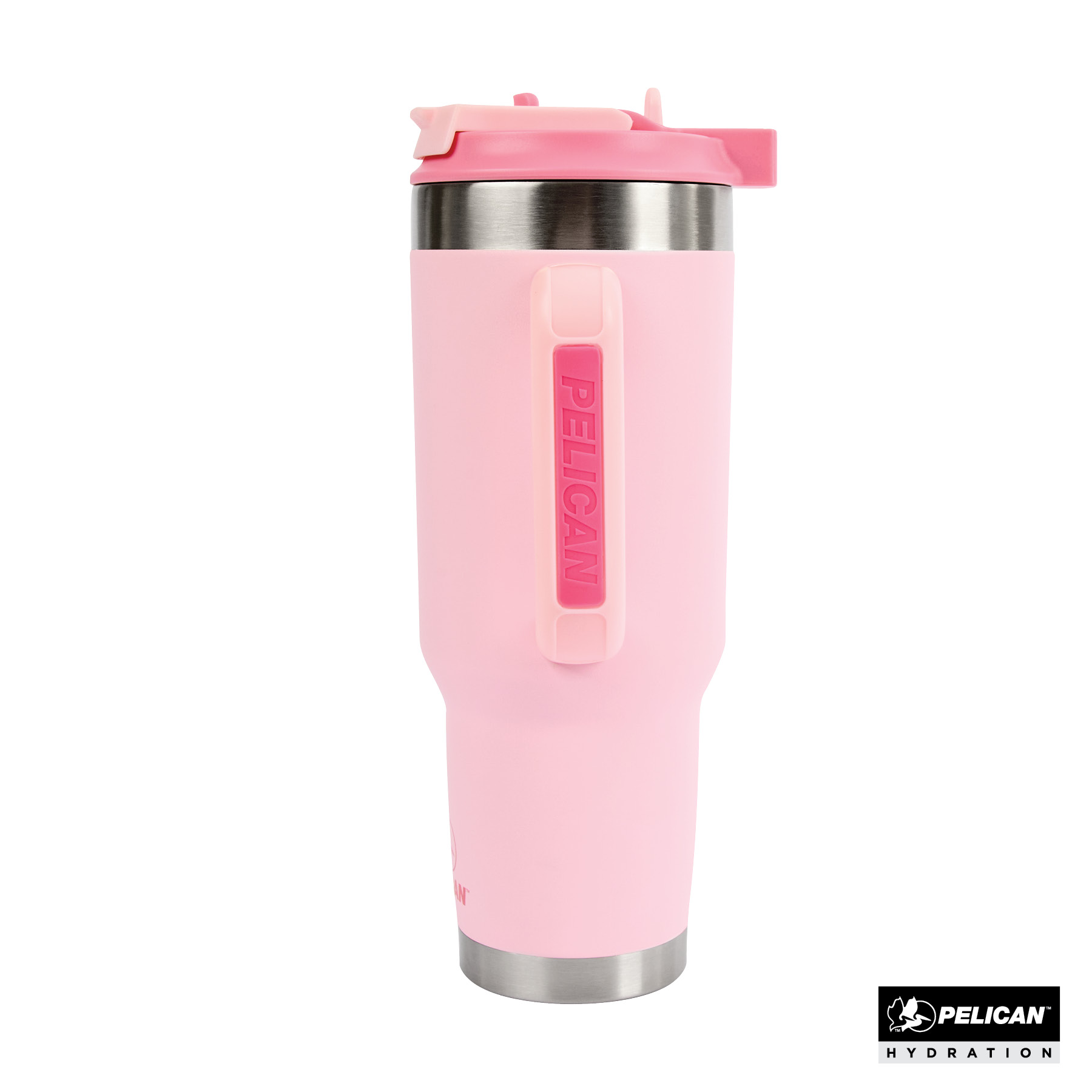 Pelican Porter™ Dual 40 oz. Dual Lid, Recycled Double Wall Stainless Steel Travel Tumbler 84