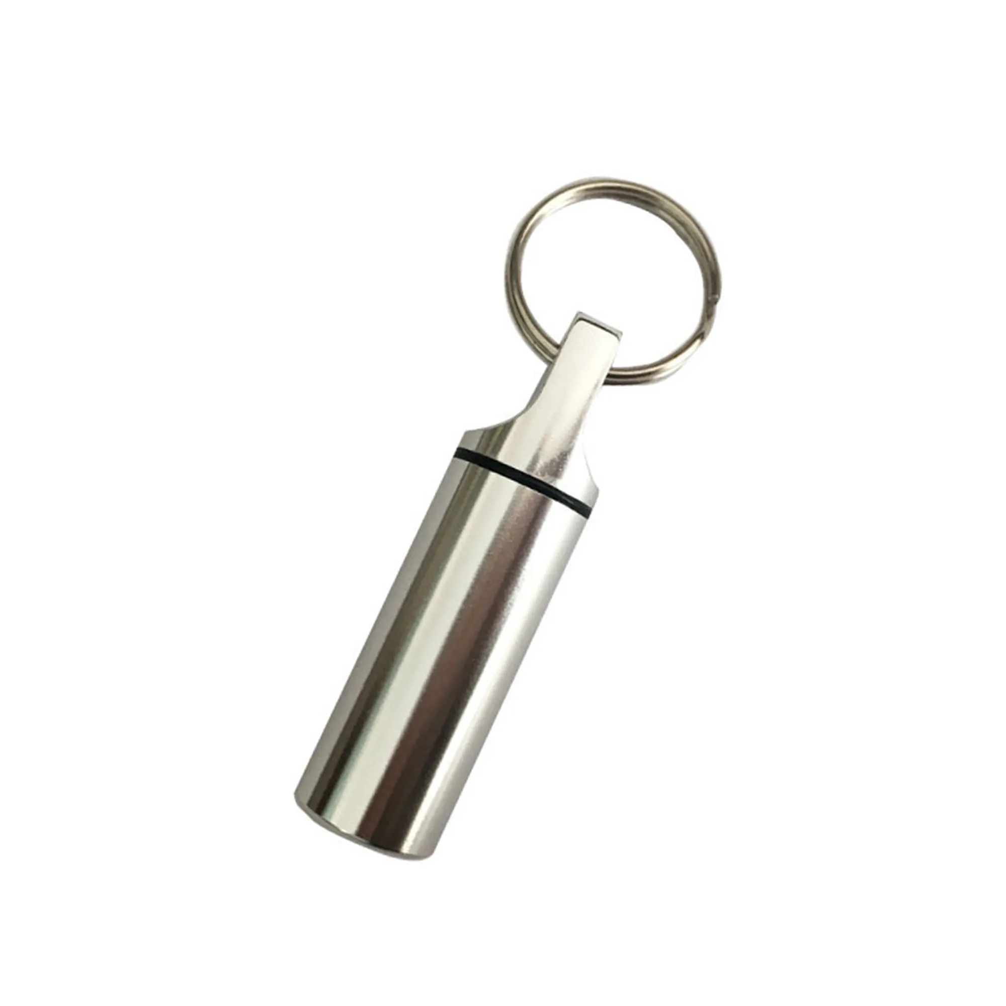 Portable Pill Box Keychain 10pcs 6