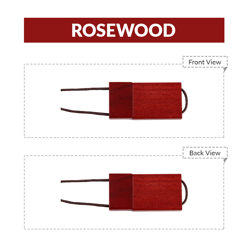 2GB Rectangular Shaped and Wooden USB 2.0Flash Drive. 6