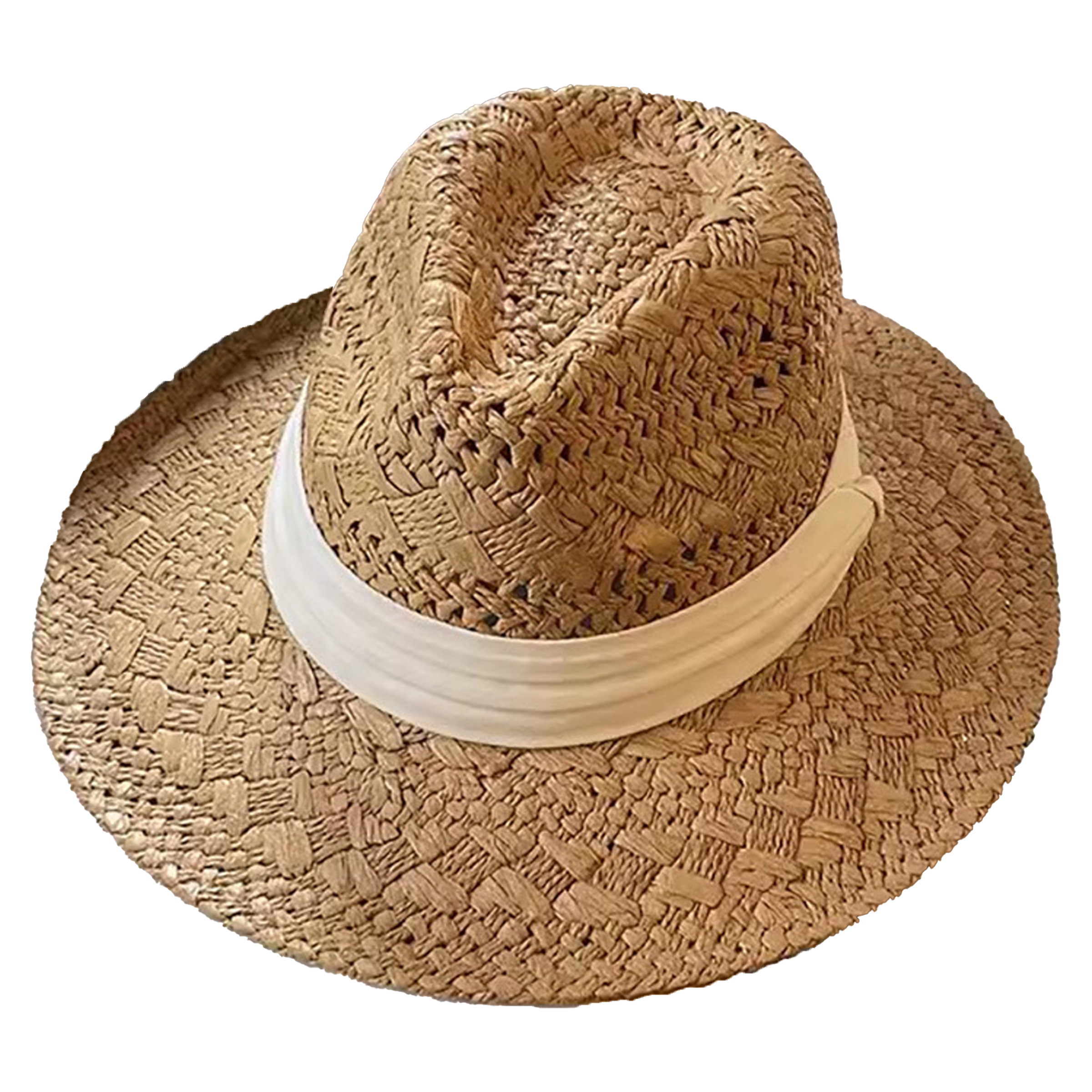 Straw Vintage Woven Sunscreen Hat 4