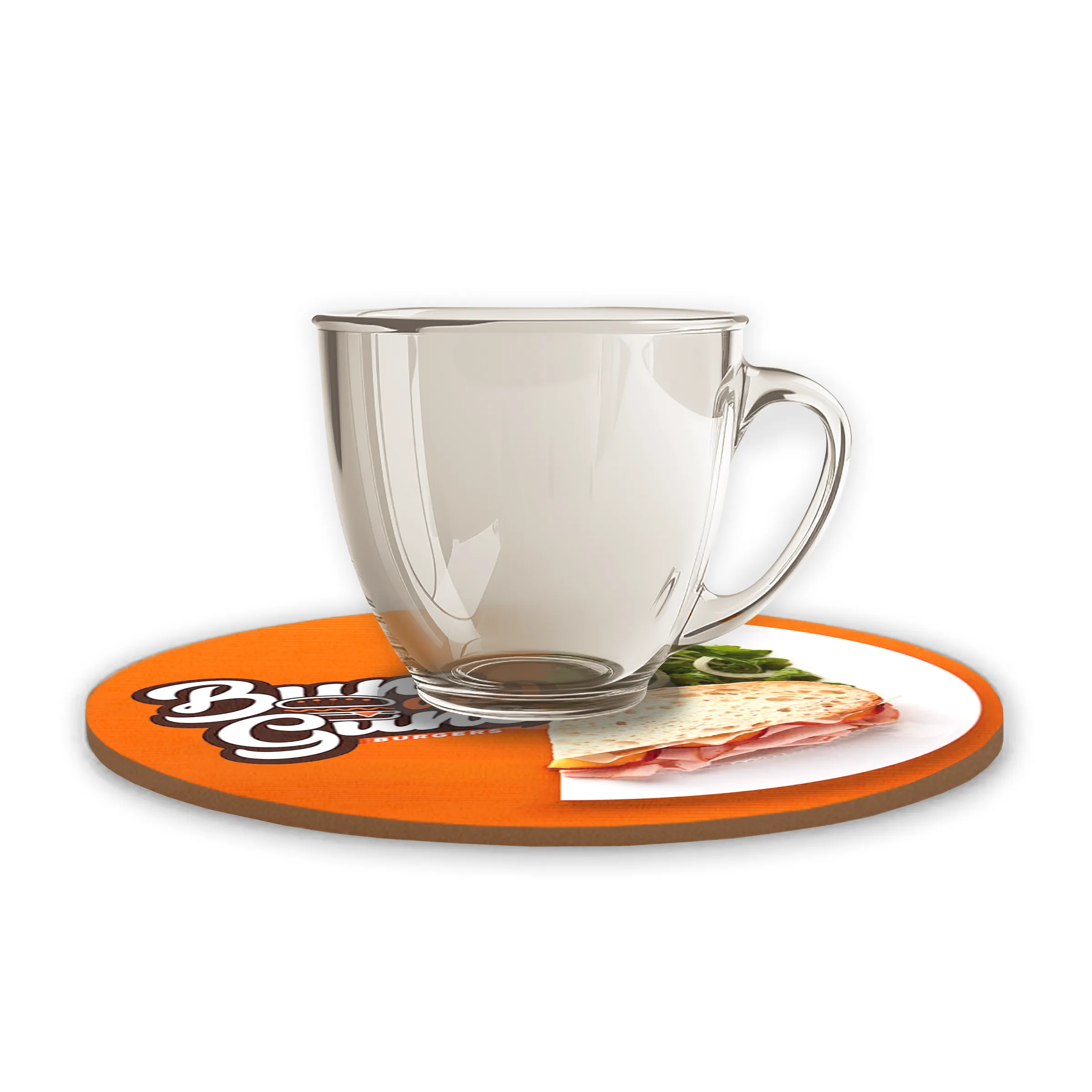 3.5" Circular Pulpboard Coaster - Full color print 5
