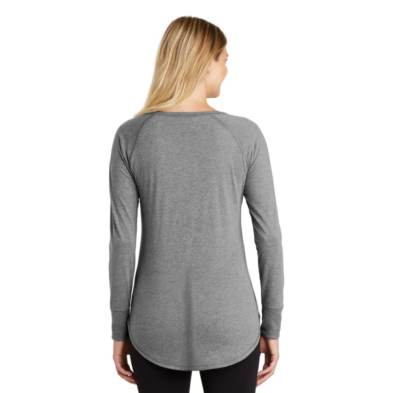 District Women's Perfect Tri Long Sleeve Tunic Tee. 8