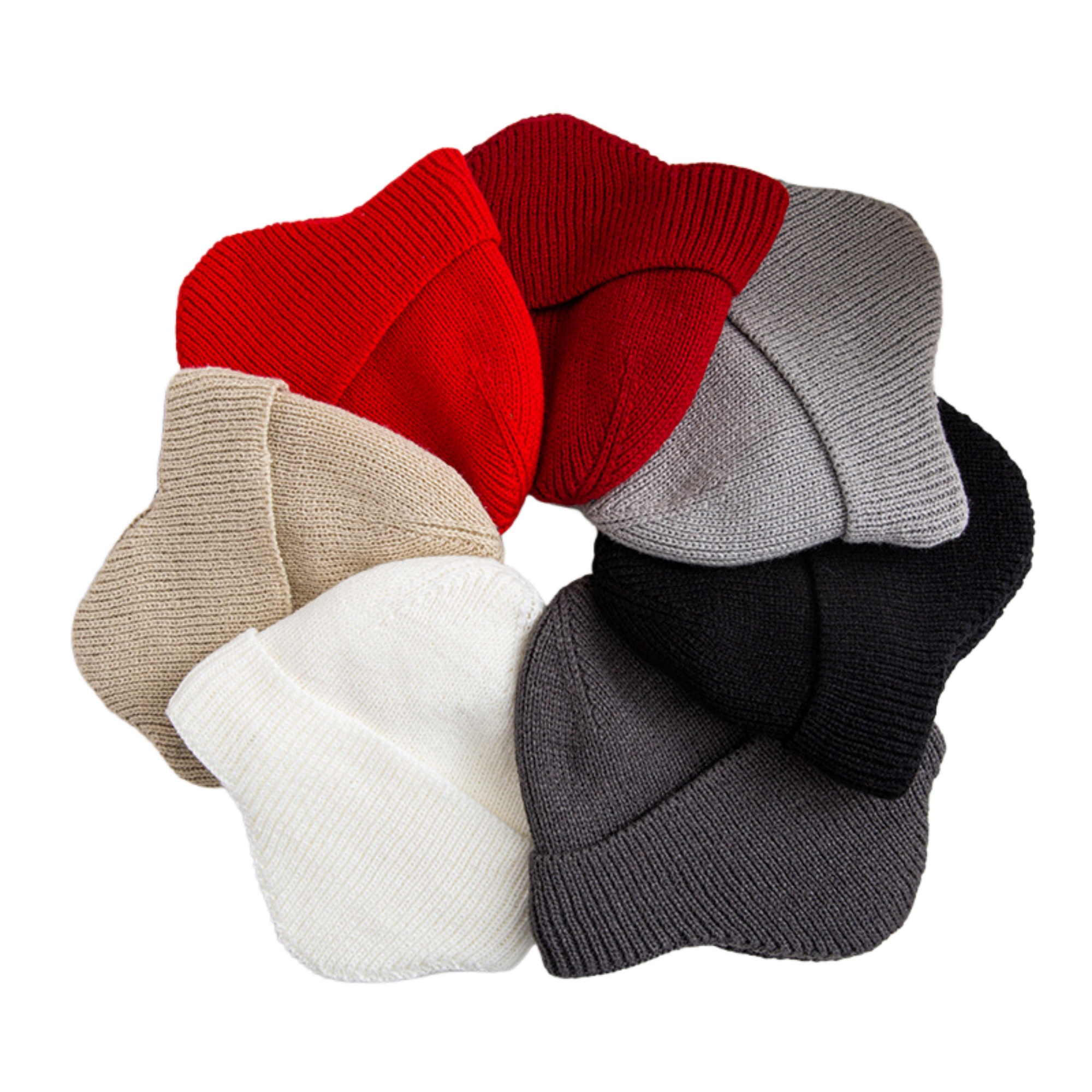 Children's Solid Color Knitted Hat With Ear Protection 2