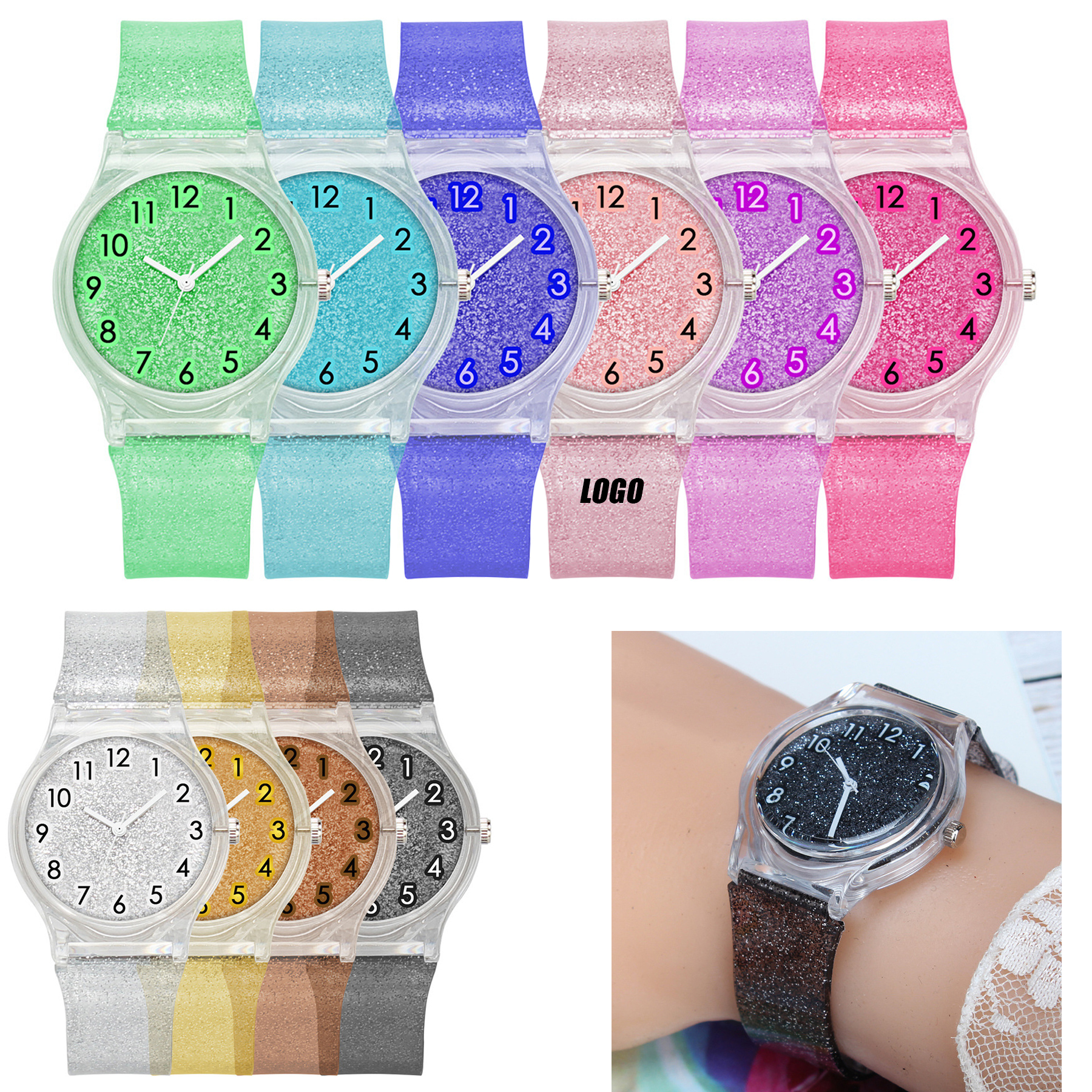 Quartz Wrist Watch with Strap 2