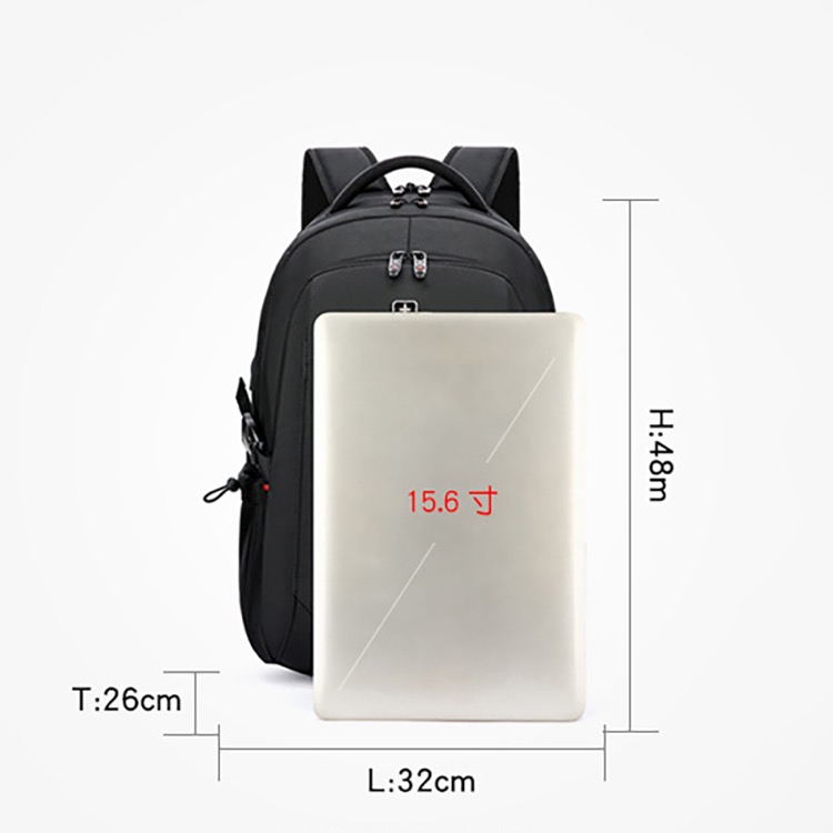 Unisex 15.6 inch Waterproof Travel Backpack Business Laptop Backpack 17