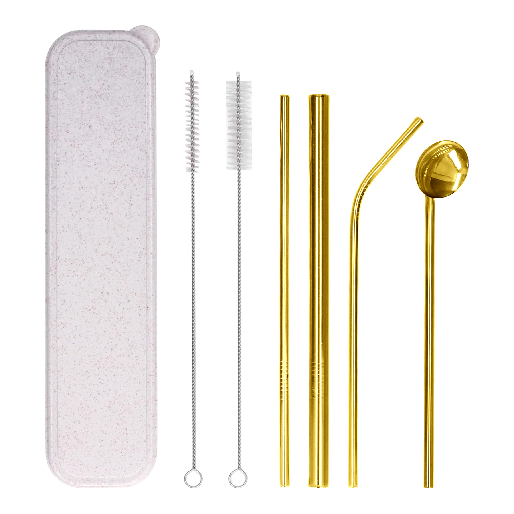 Stainless Steel Straw Set 2