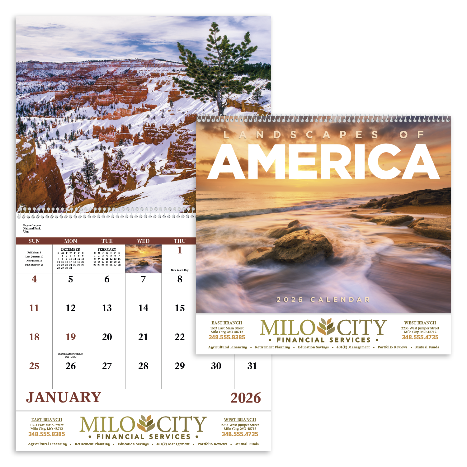 Good Value™ Landscapes of America - Spiral Calendar 32