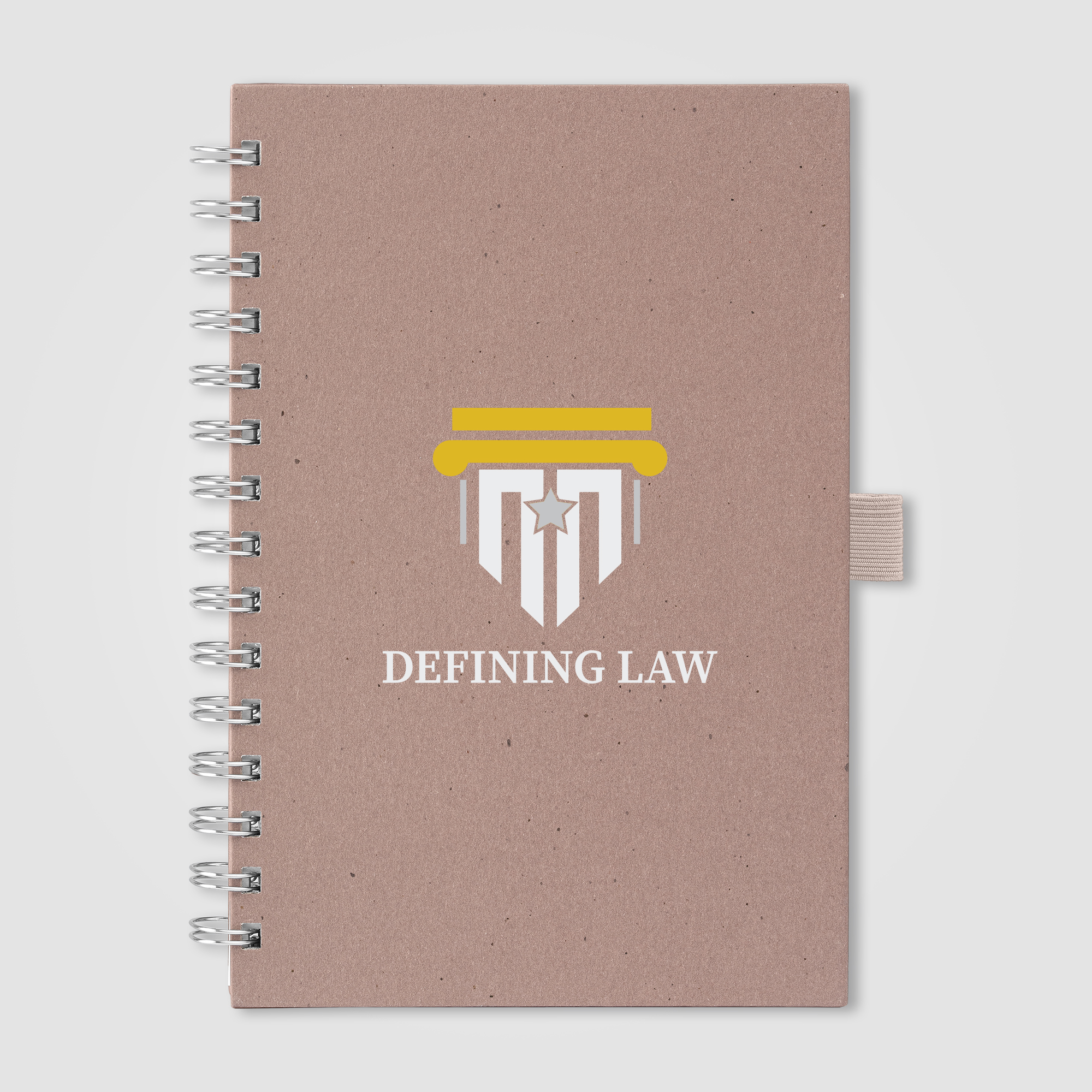 Terra Recycled Milk Carton Hard Cover Spiral Notebook - A5 10