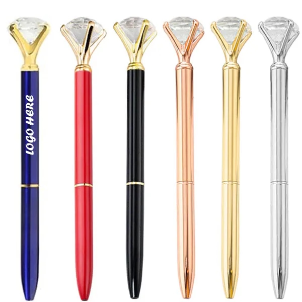 Luxury Big Diamond Ballpoint Pen 1