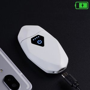 Luminous Rhombus Electric Arc Lighter With USB Charging 14