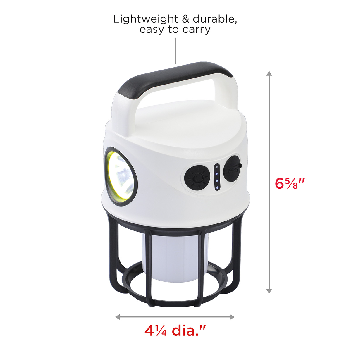 Best Buddy Tools ® Galaxy Rechargeable Combo LED Lantern and Flashlight 5