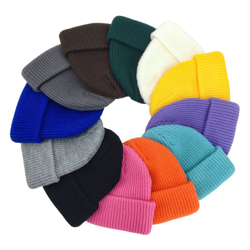 Ribbed Knit Cap with Cuff 3