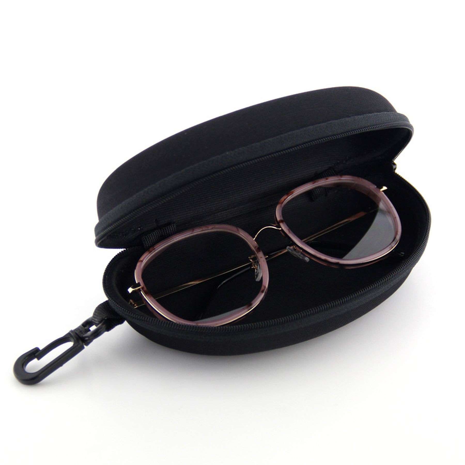 Portable Zipper Sunglasses Hard Case Eyes Glasses Box Bag 10