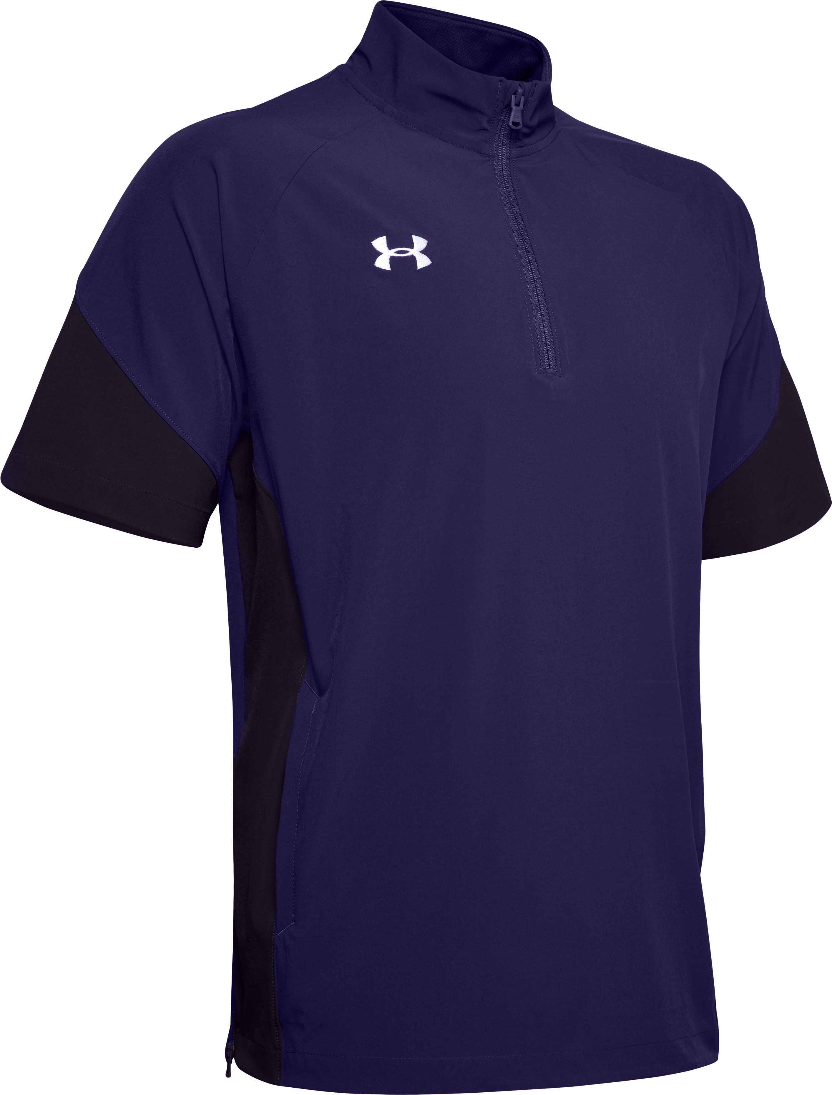 Men's UA Motivate Short Sleeve Zip 11