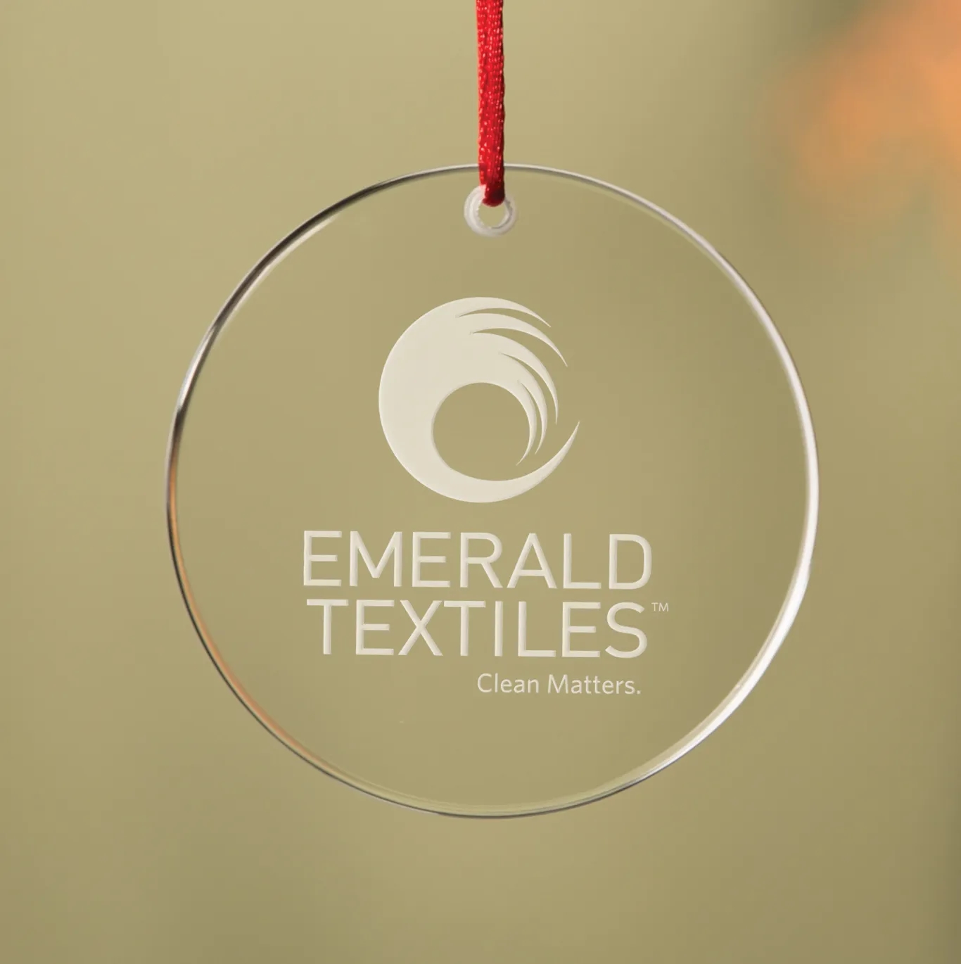 Round Glass Ornament 6