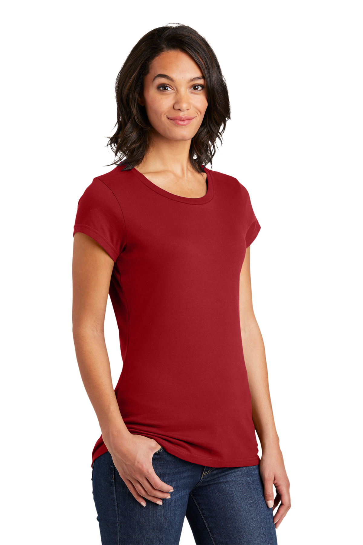 District Women's Fitted Very Important Tee . DT6001 49