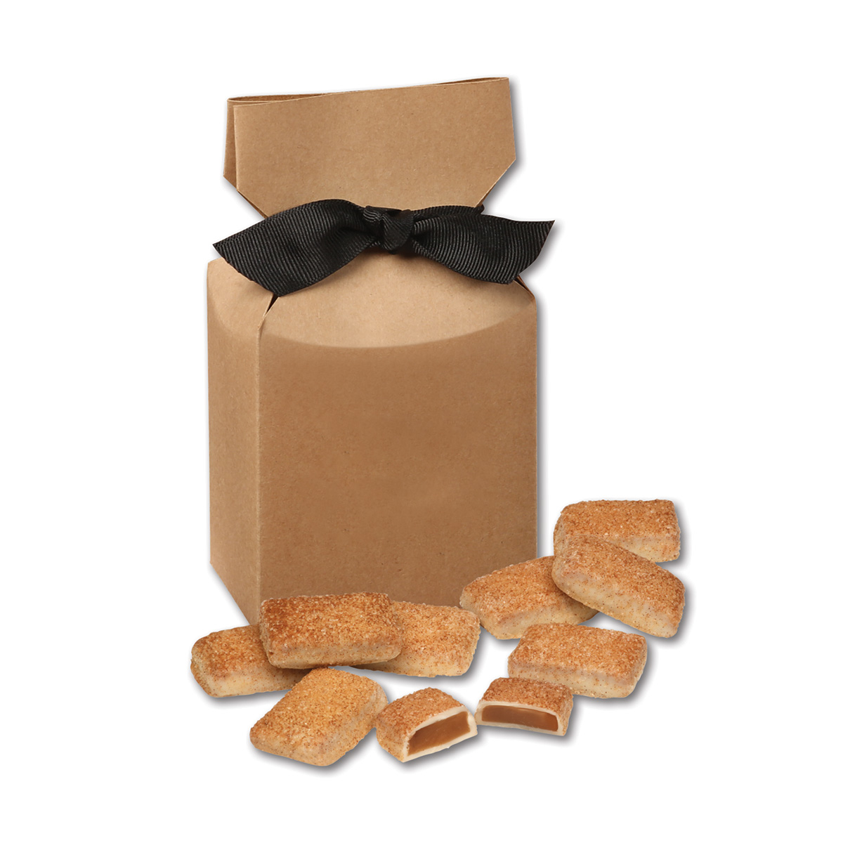 SALE - Cinnamon Churro Toffee in Kraft Premium Delights Gift Box 1