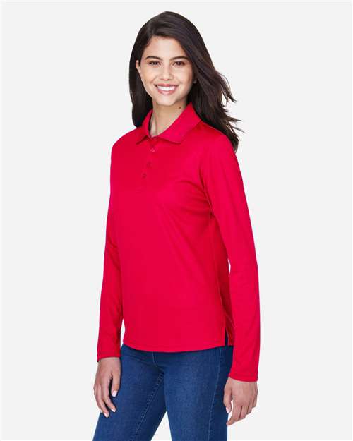 Women's Pinnacle Performance Long Sleeve Piqué Polo - 78192 63