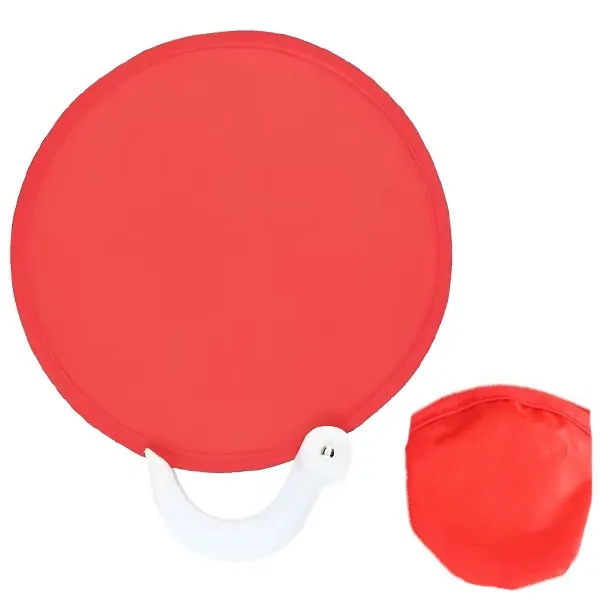 Nylon Foldable Fans with Pouch 5