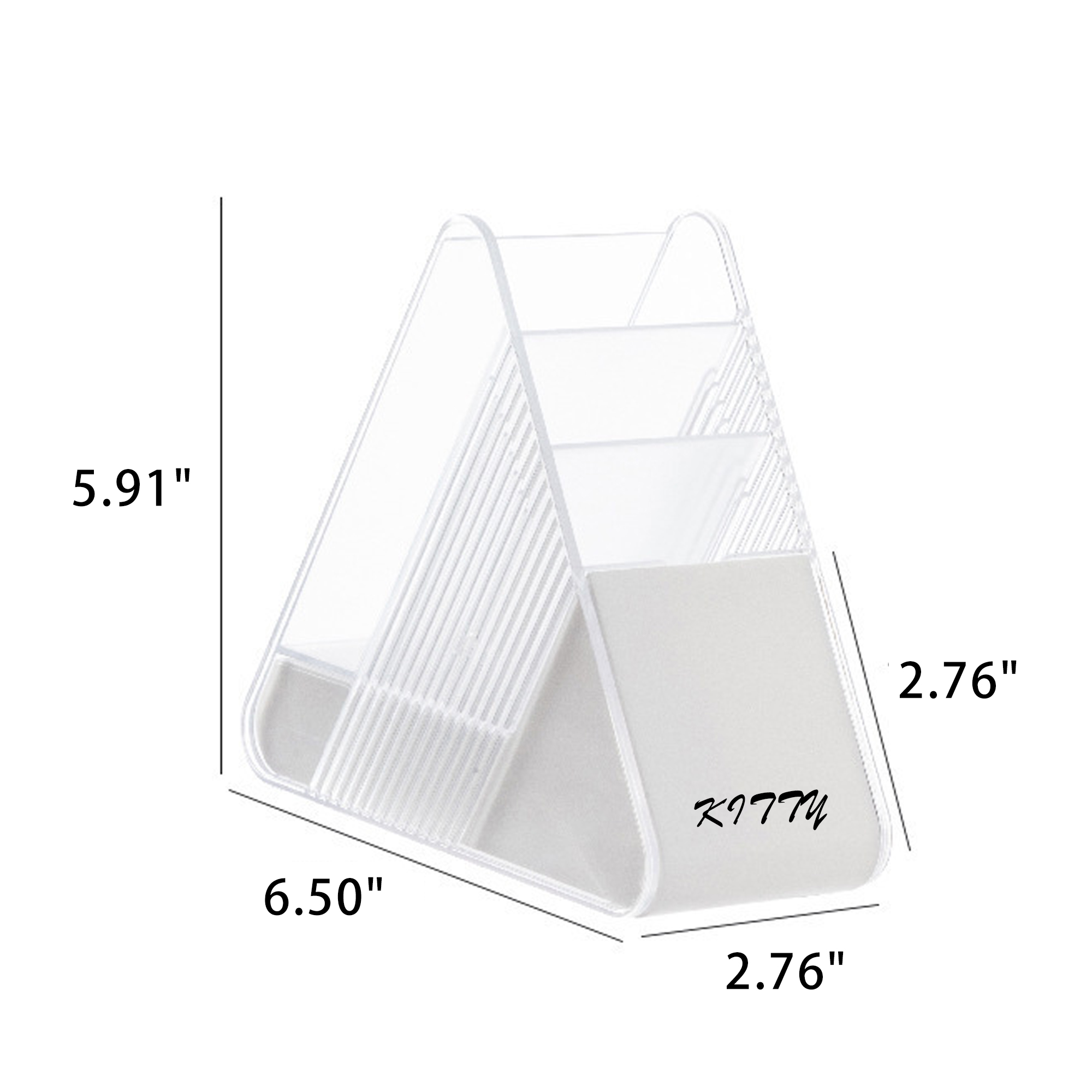 Triangular Multifunctional Pen Holder
