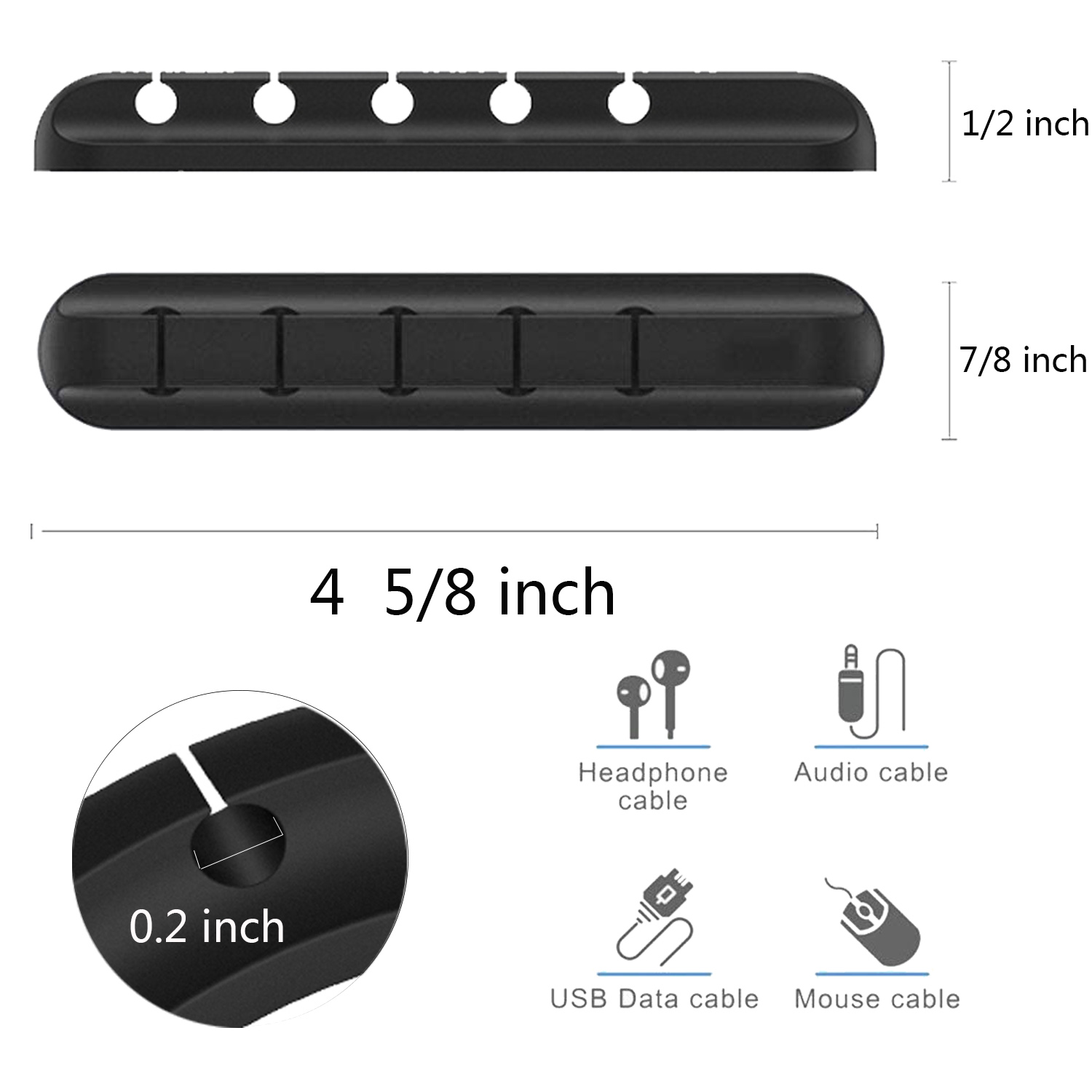 Silicone Wire Clip 5