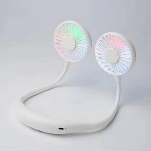 Dual Breeze Hands-Free Neck Fan with Mood Light 11